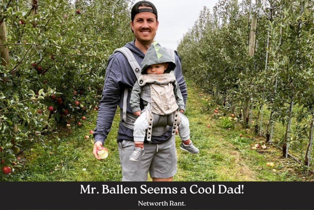 Mr. Ballen is with his father.