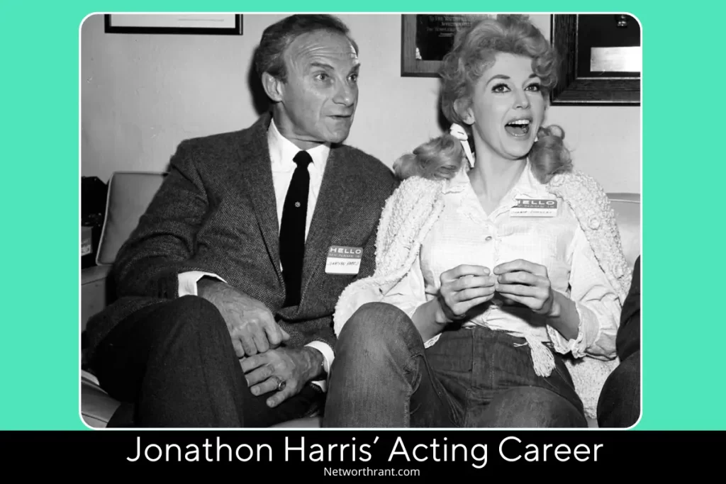 Jonathon Harris' acting Career