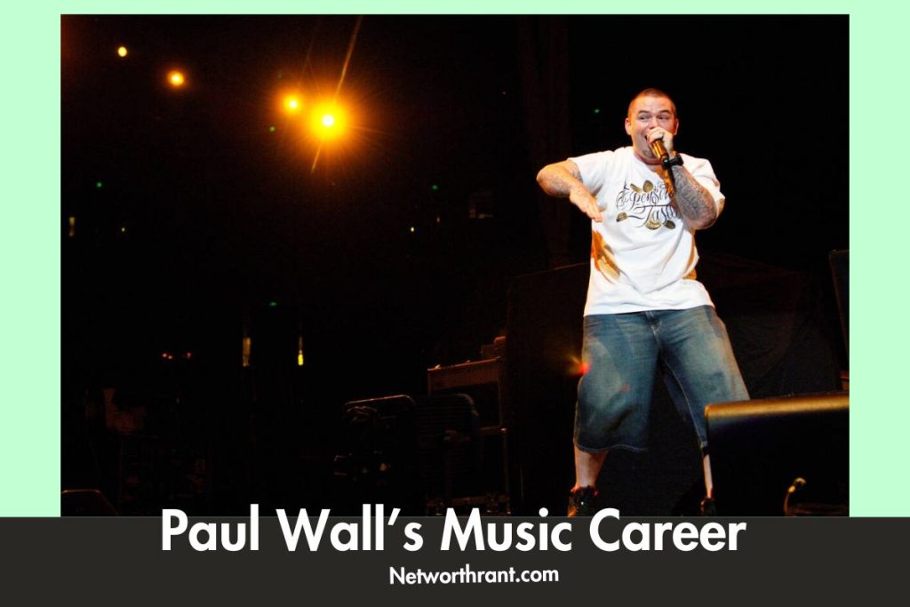 Paul Wall's music career and its contribute to his net worth